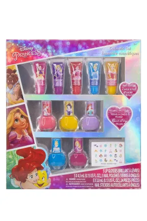 DISNEY Princess Lip Gloss & Nail Polish 5 Pack