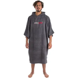 Dry Robe Short Sleeve Towel Robe Slate Large