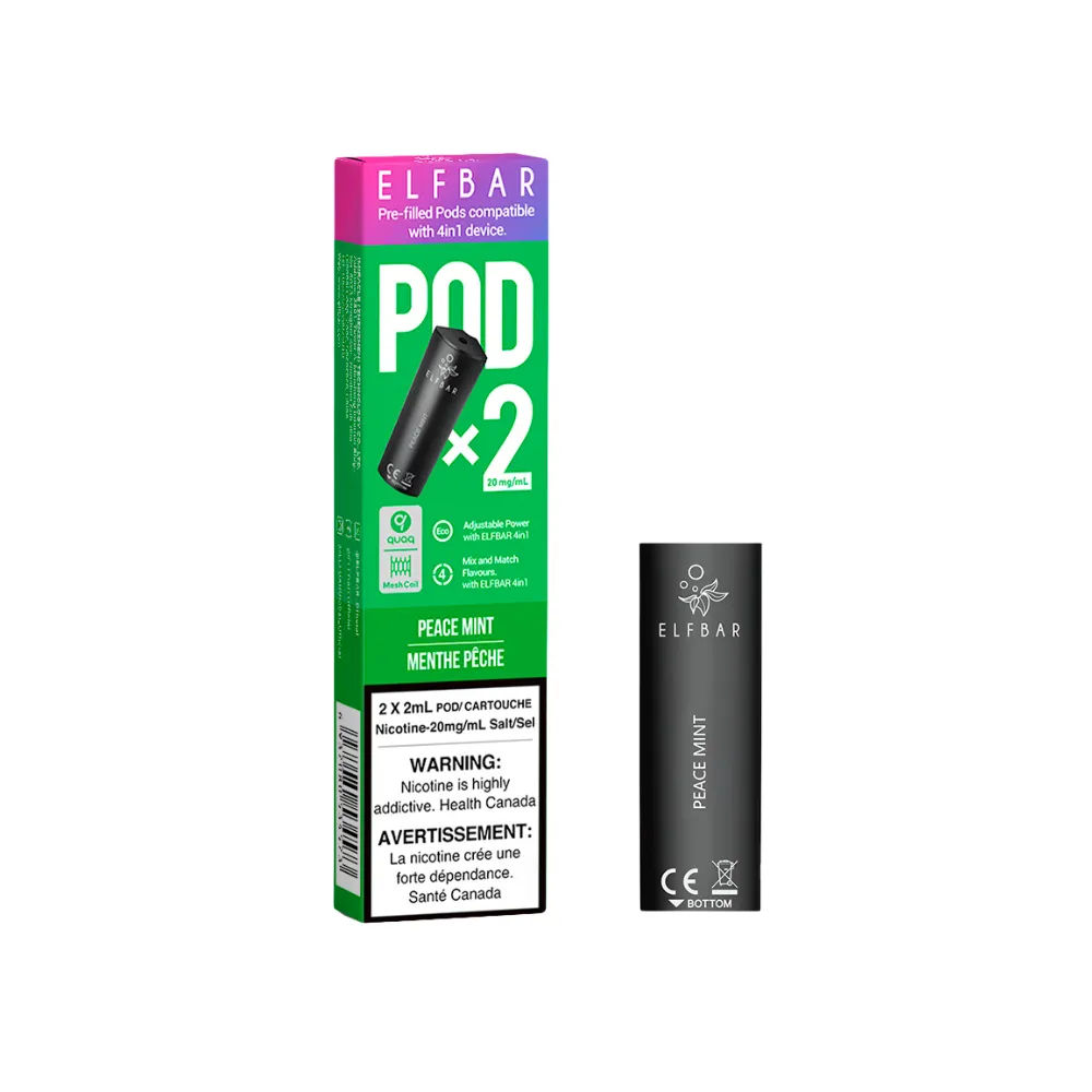 Elf Bar 4In1  Pods - 2 Pods/Pk (ONTARIO)