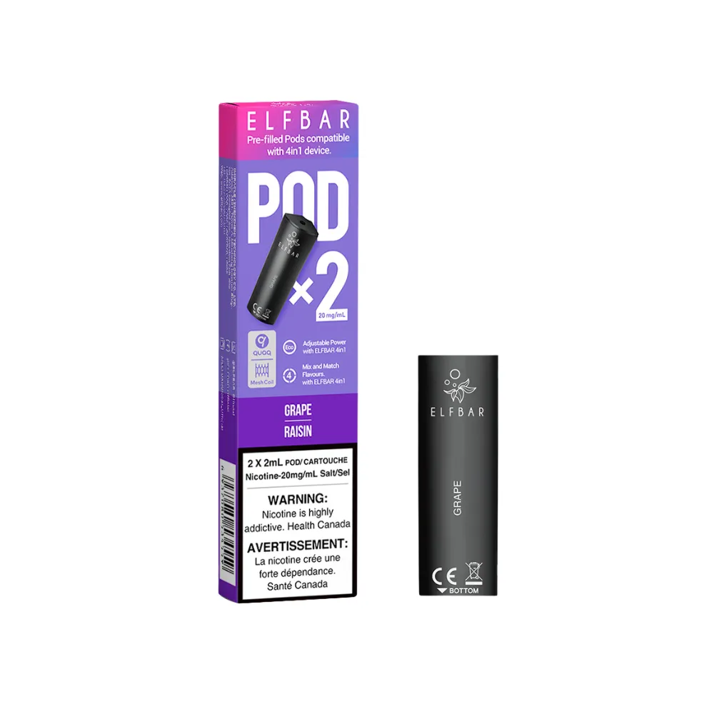 Elf Bar 4In1  Pods - 2 Pods/Pk (ONTARIO)