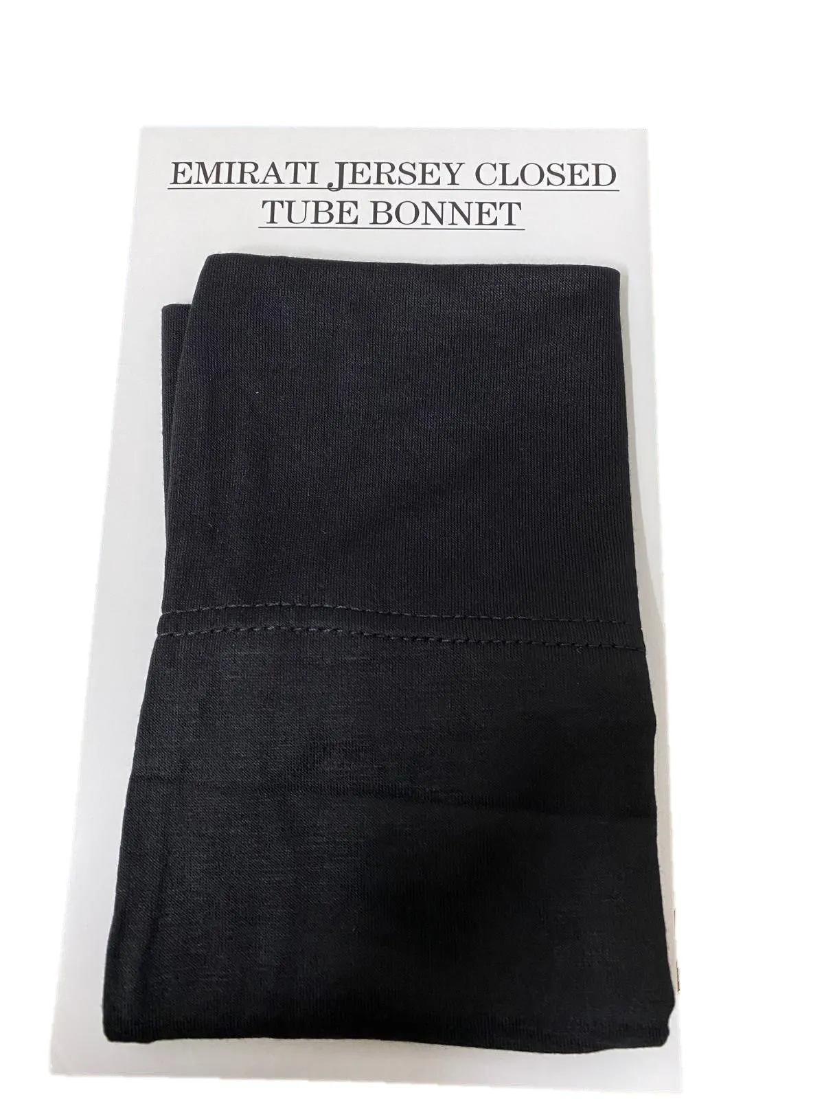 Emirati Jersey Closed Tube -Black