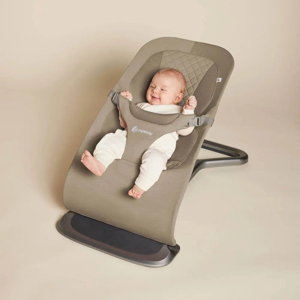 ErgoBaby Evolve Bouncer - Soft Olive