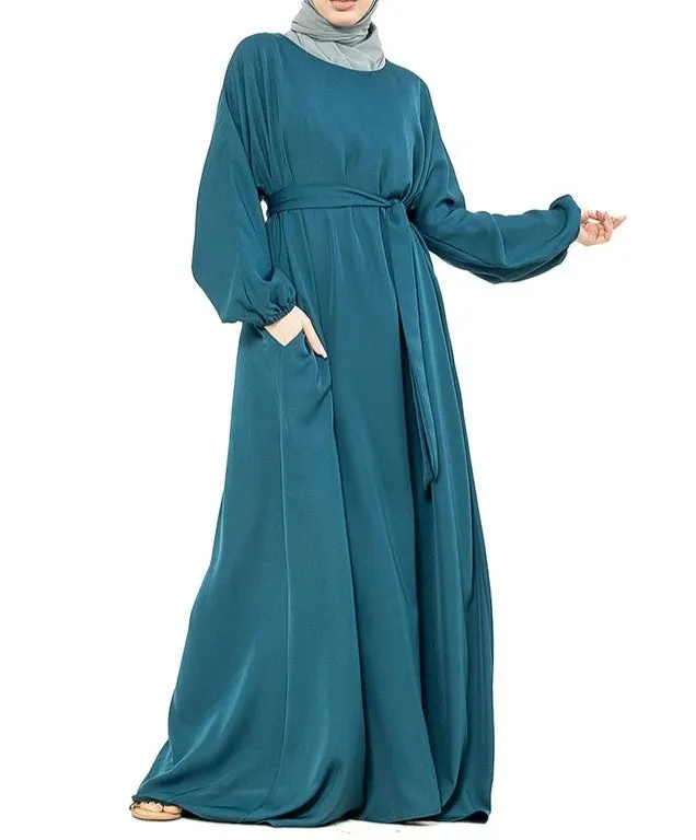 Essential Abaya - Teal