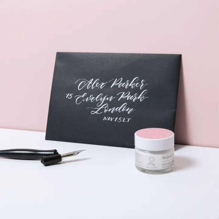 European Calligraphy Ink, multiple styles
