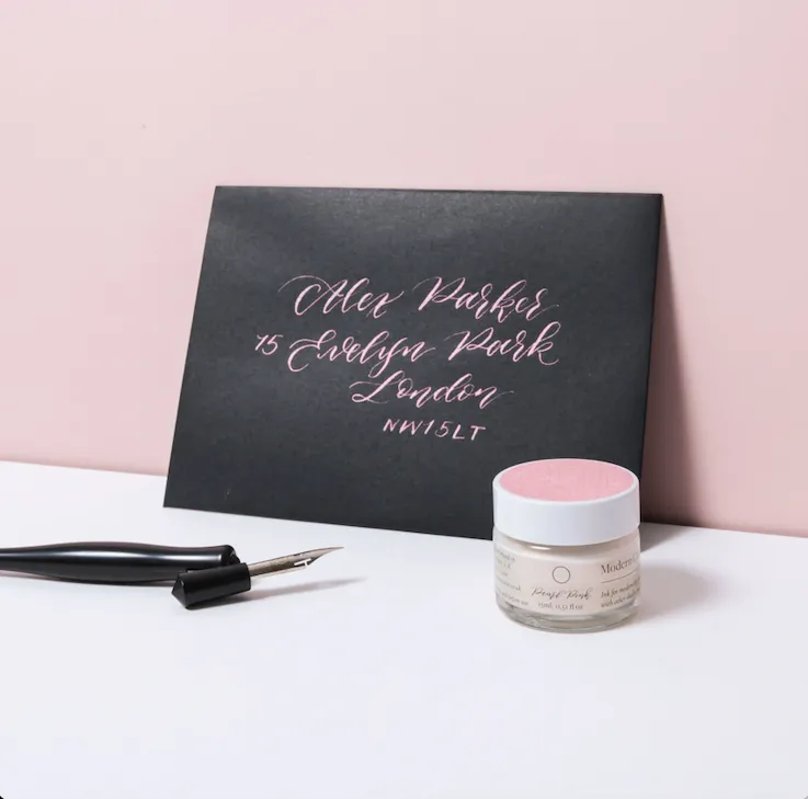 European Calligraphy Ink, multiple styles