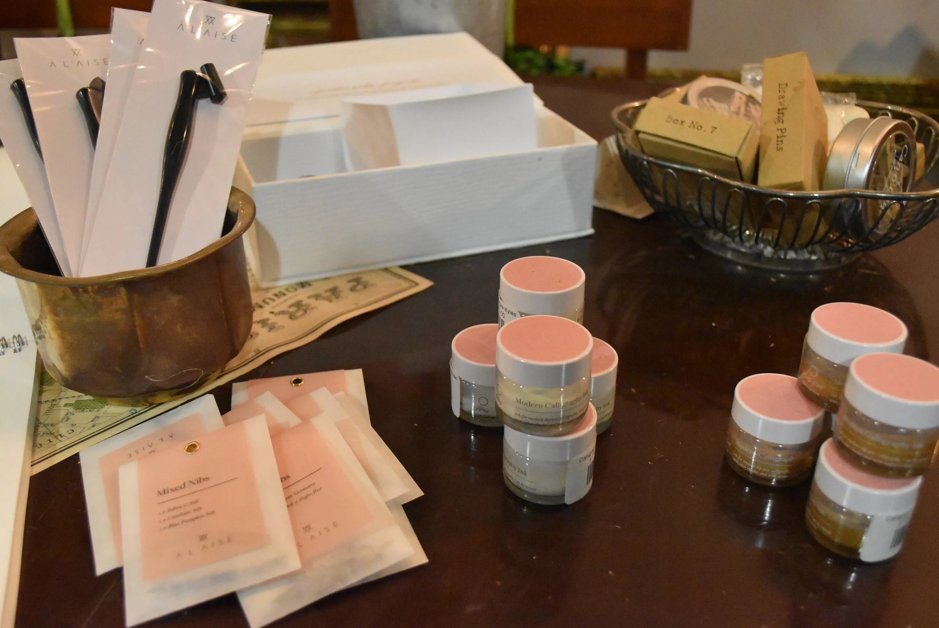 European Calligraphy Ink, multiple styles