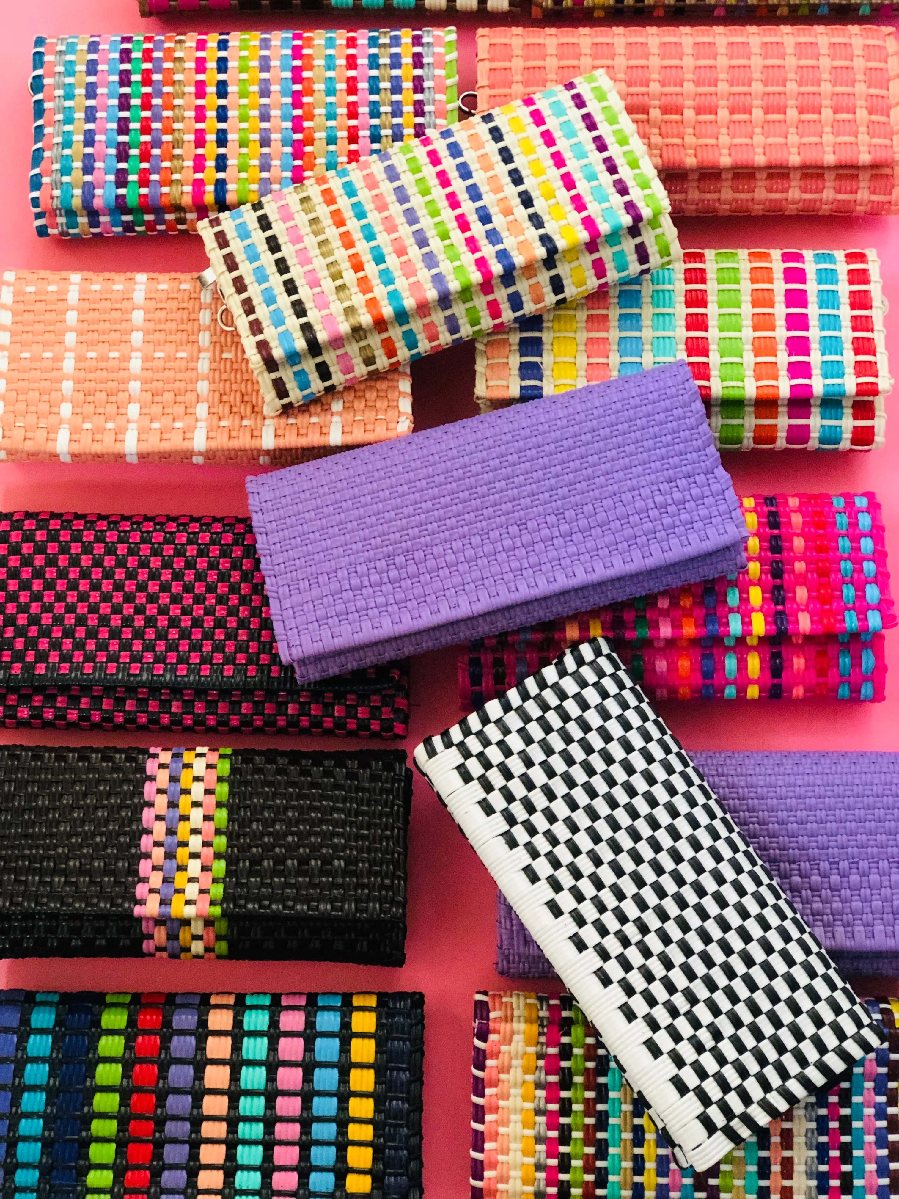Fabiola Wallet Gold Multi Colored