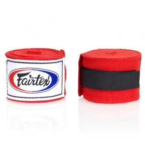 FAIRTEX 4.5M STRETCH HAND WRAPS-RED