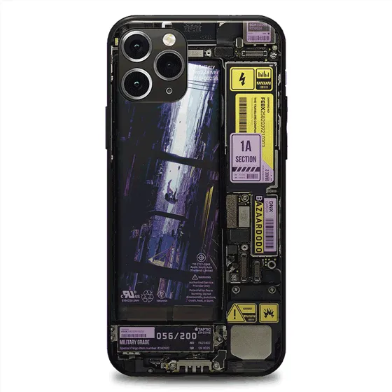 Falling Industrial LED Case for iPhone