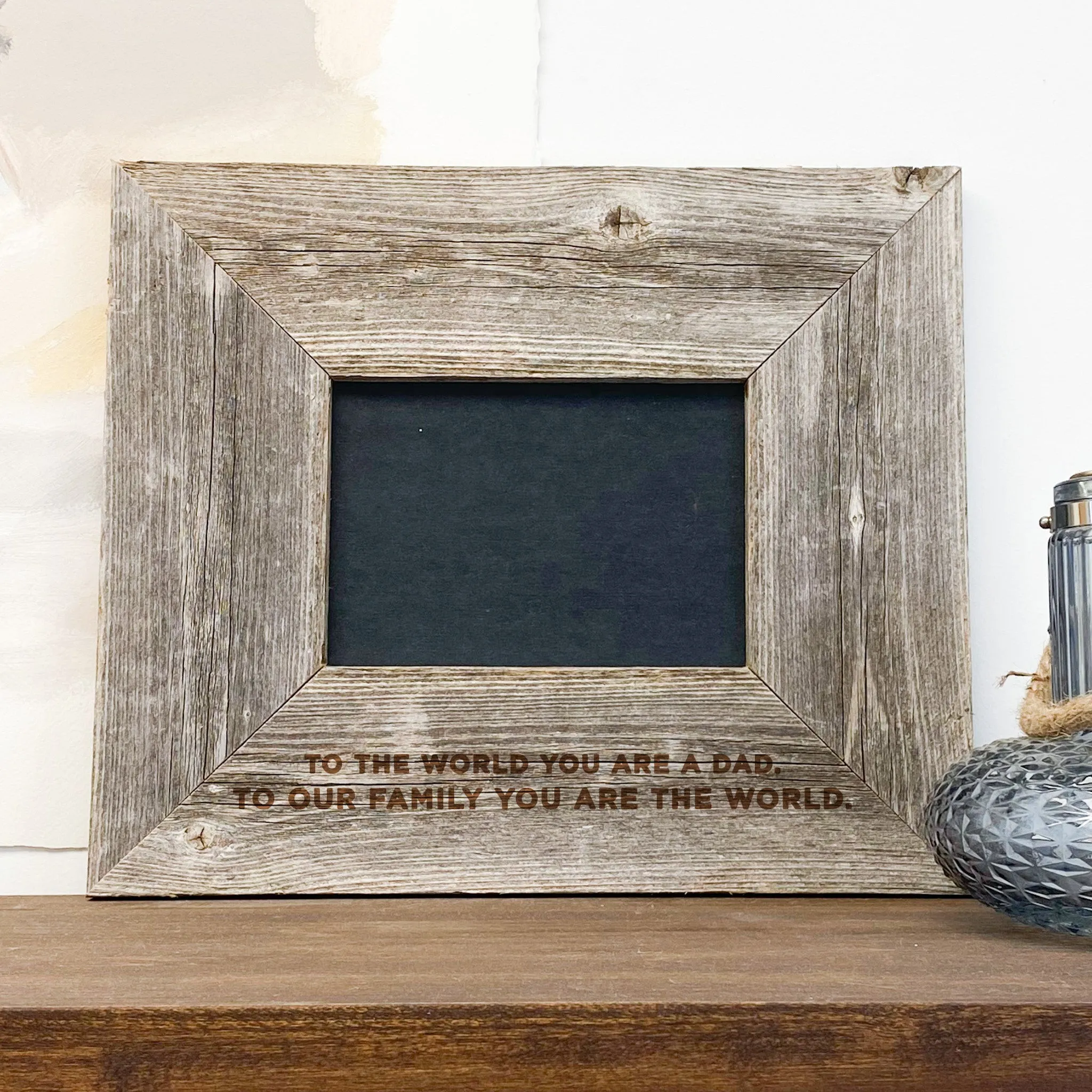 Father Hard Wood Frame