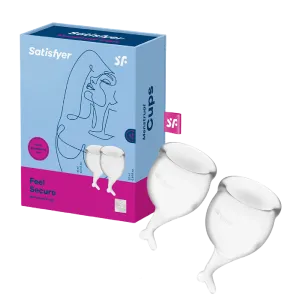 Feel Secure Menstrual Cup - Transparent
