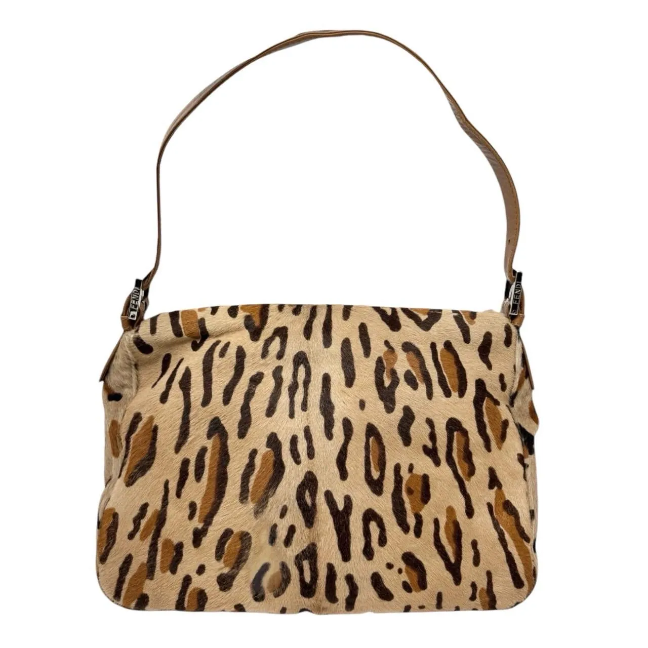 Fendi Cheetah Calf Hair Baguette