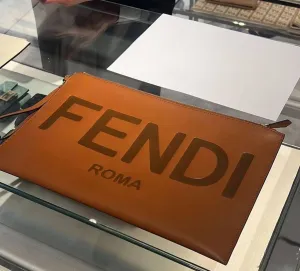 Fendi Roma Flat Pouch