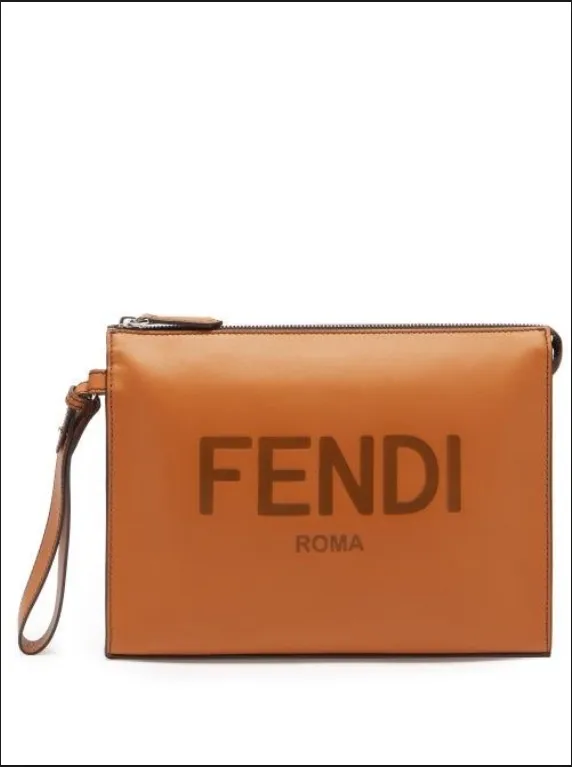 Fendi Roma Flat Pouch