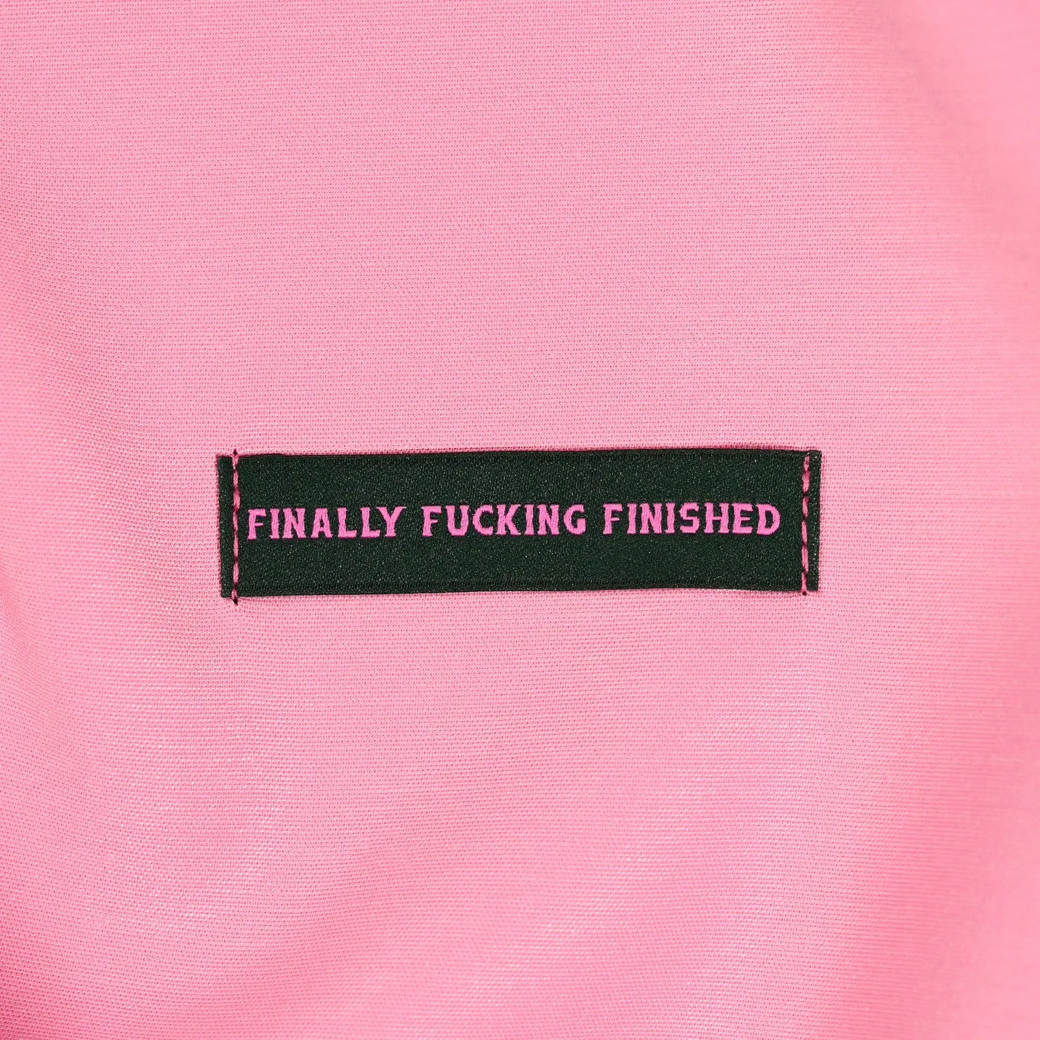 Finally Fucking Finished | 6 Sew-in Labels