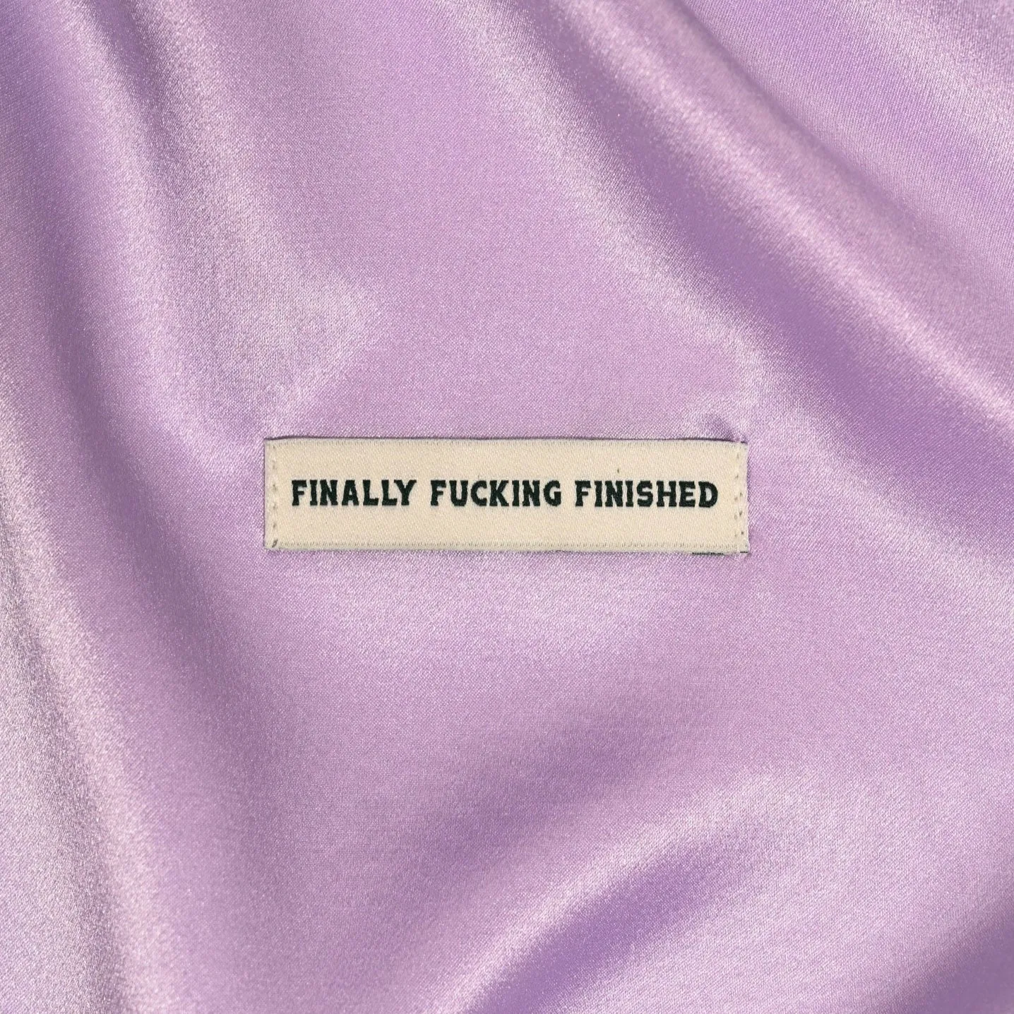 Finally Fucking Finished | 6 Sew-in Labels