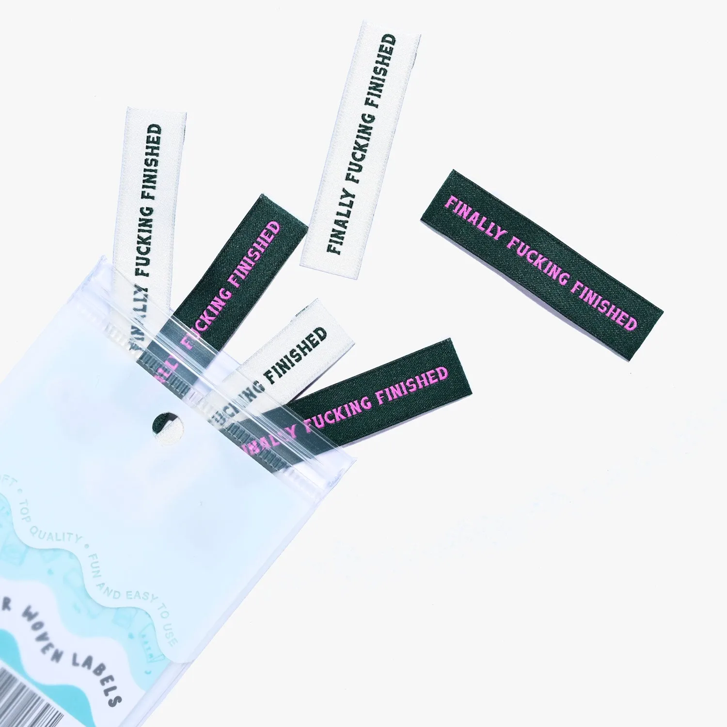 Finally Fucking Finished | 6 Sew-in Labels
