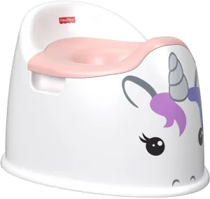Fisher-Price Unicorn Potty - Friendly unicorn face encourages toddlers to sit & potty-train
