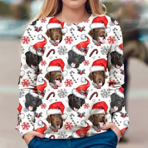 Flat Coated Retriever - Xmas Decor - Premium Sweatshirt
