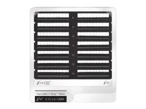 FLAT LASHES X 50 Ciglia Faux Mink X-WRAP MATTE (Fine Scorte)