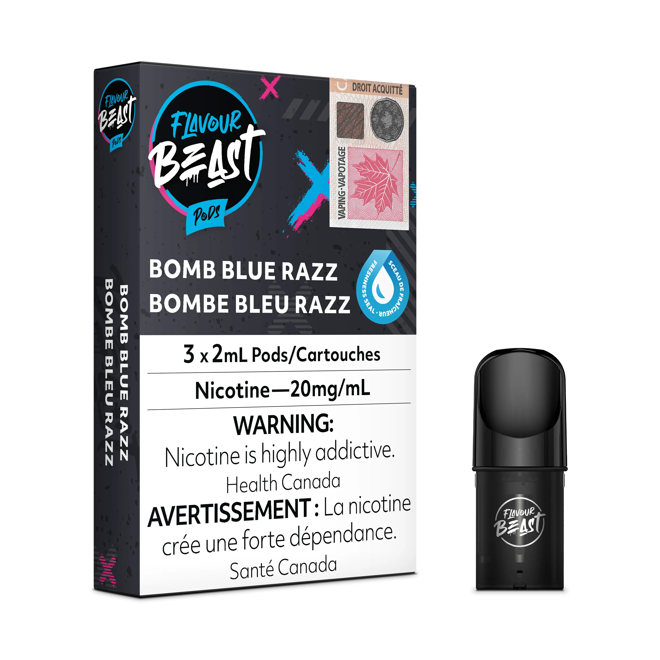 Flavour Beast - Bomb Blue Razz