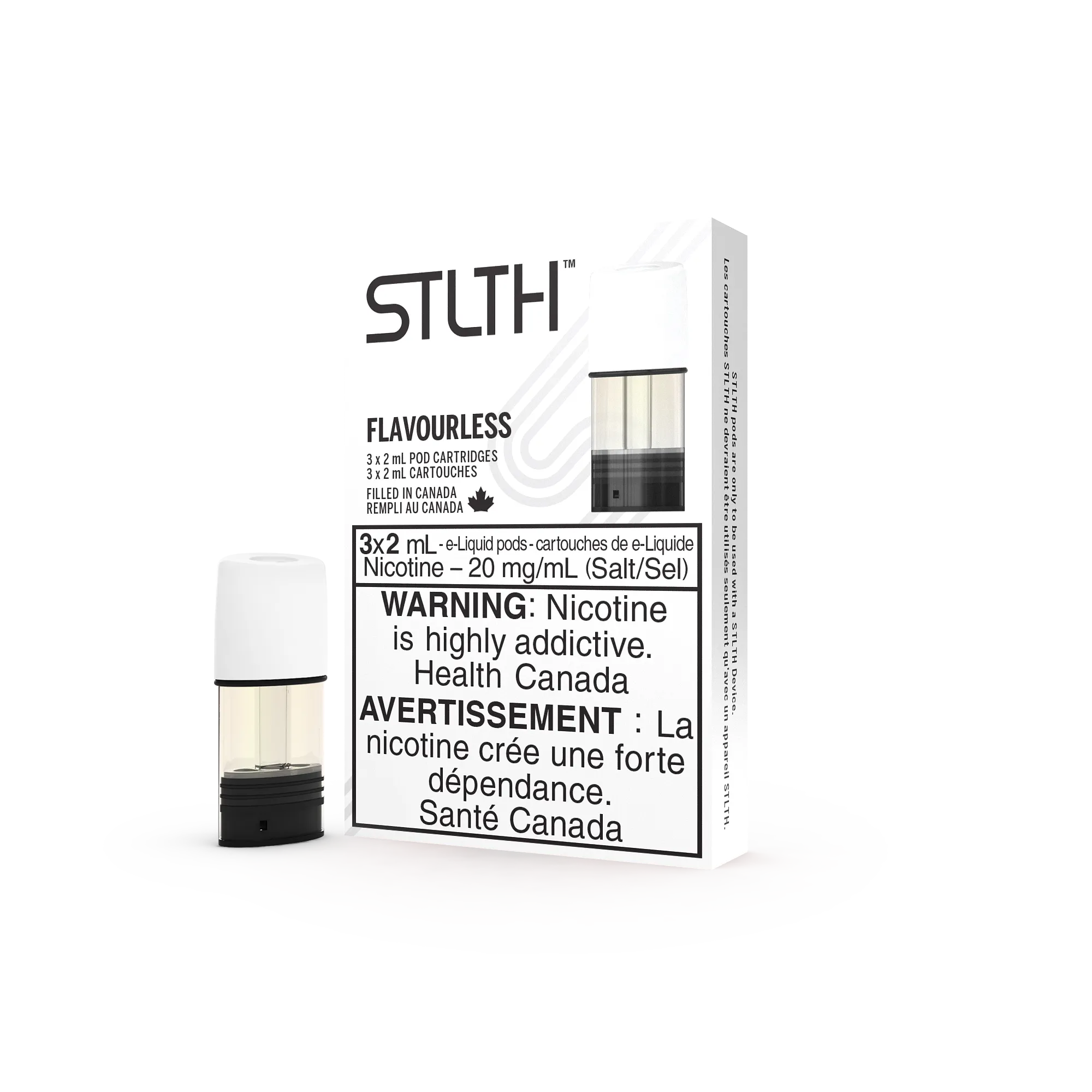 Flavourless STLTH Pods