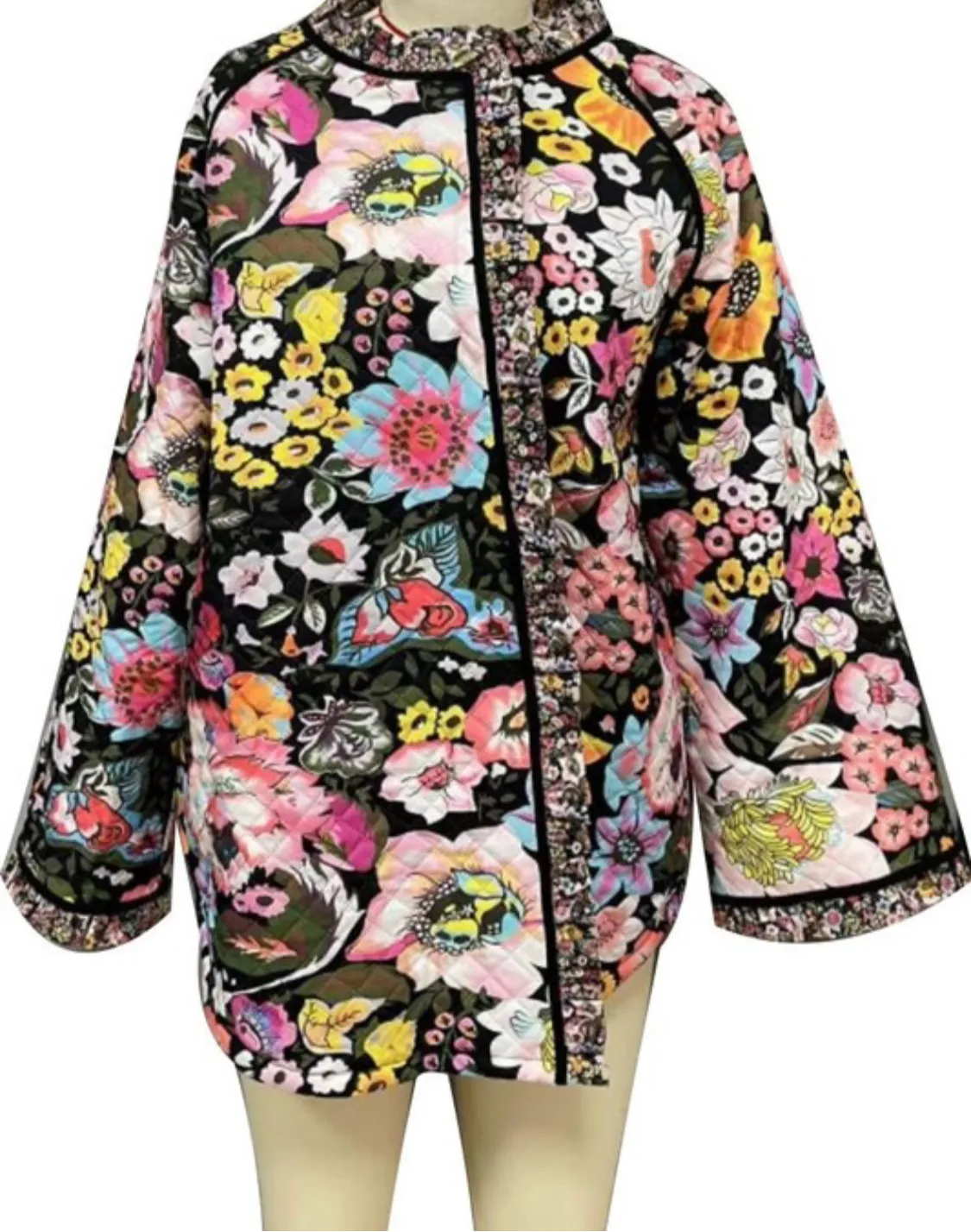 Floral Quilted Jacket