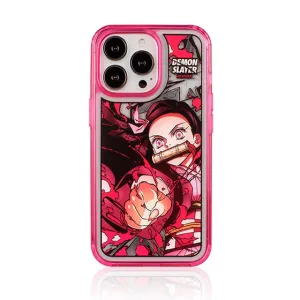 Fluorescent Nezuko Case For iPhone