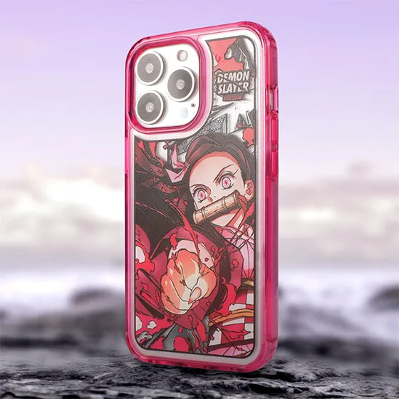 Fluorescent Nezuko Case For iPhone