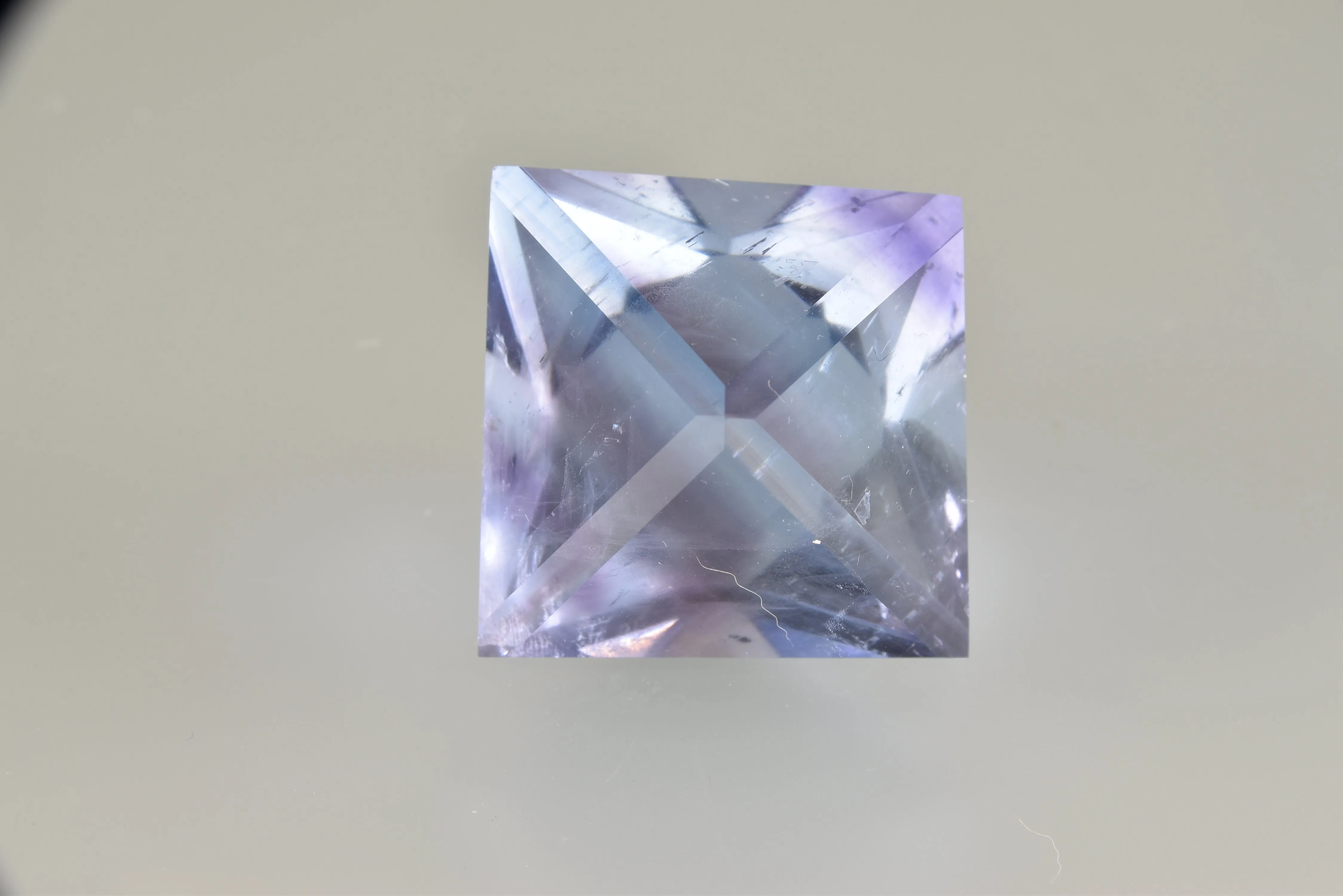 Fluorite, Denton Mine, Harris Creek District, Southern Illinois 2.7 cm on edge $225. 10/19