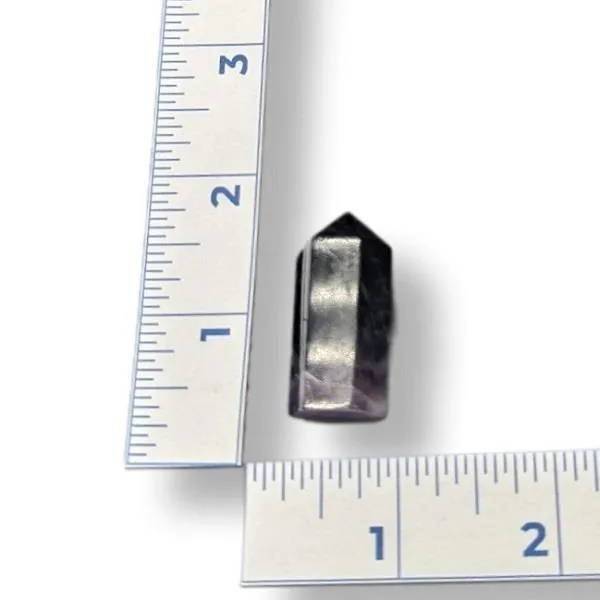 Fluorite Polished Point 17g Approximate