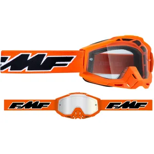 FMF VISION Youth PowerBomb Goggles - Rocket - Orange - Clear F-50300-101-05