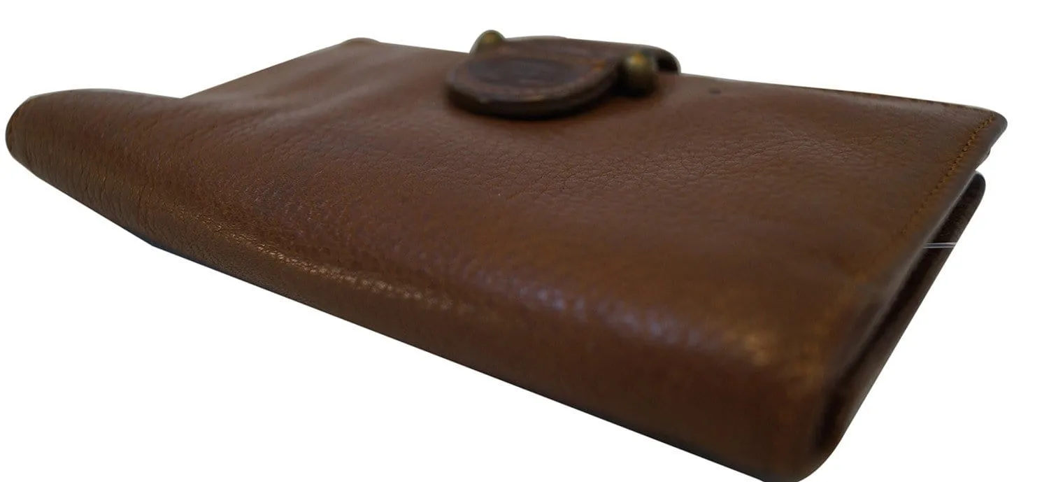 FOSSIL Trifold Brown Leather Wallet - Final Call