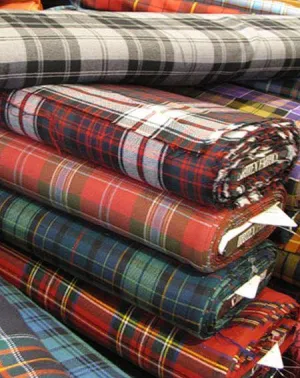 Fraser Muted Medium Weight 11oz Tartan Cloth