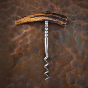 French Polished Horn Corkscrew