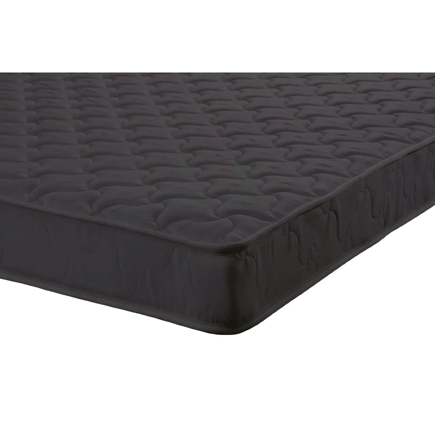 Full size 6-inch Thick Innerspring Coil Mattress in Black
