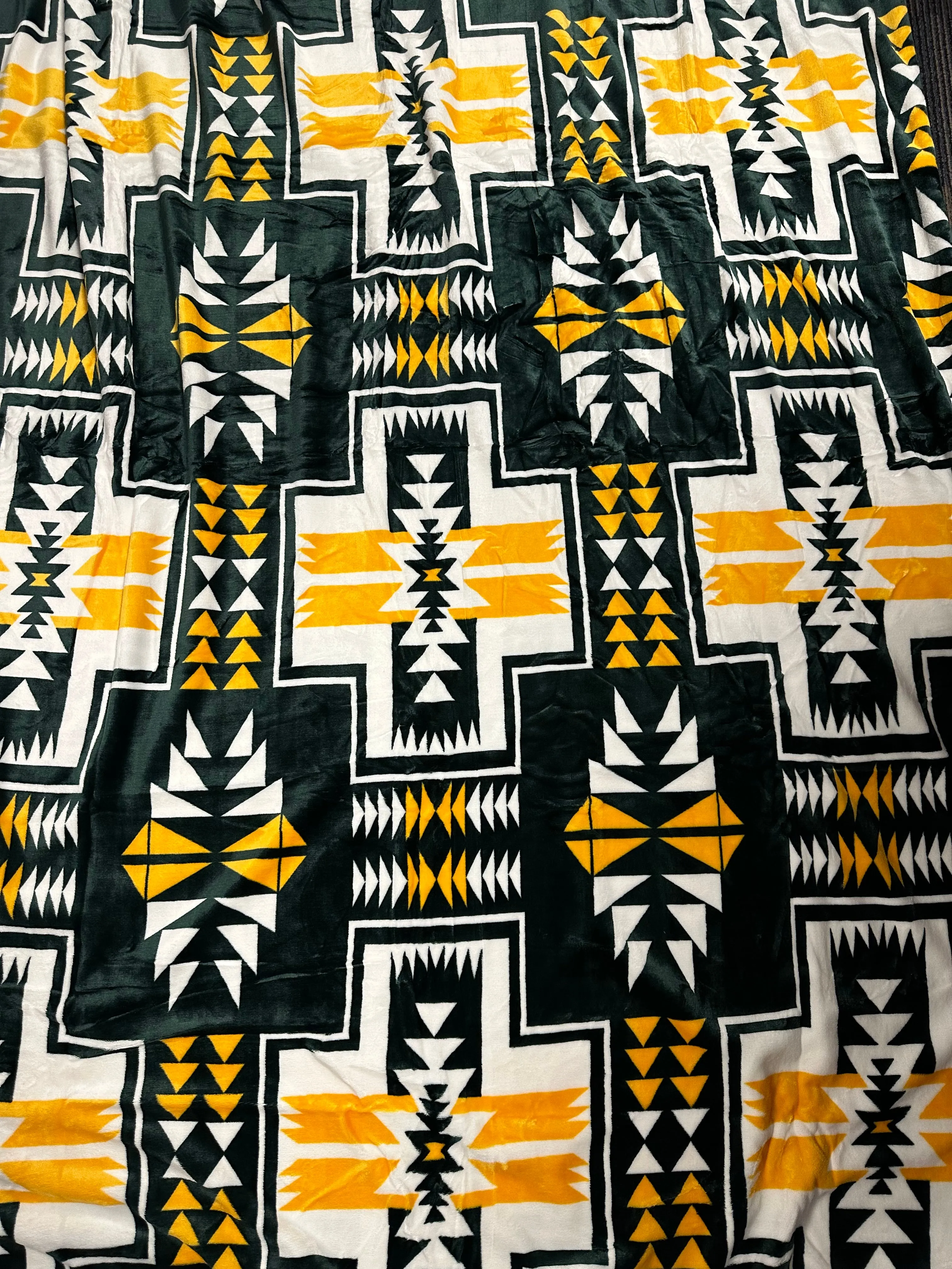 Full Size(60”x80”) Aztec Fleece Blanket-Multiple Colors Available