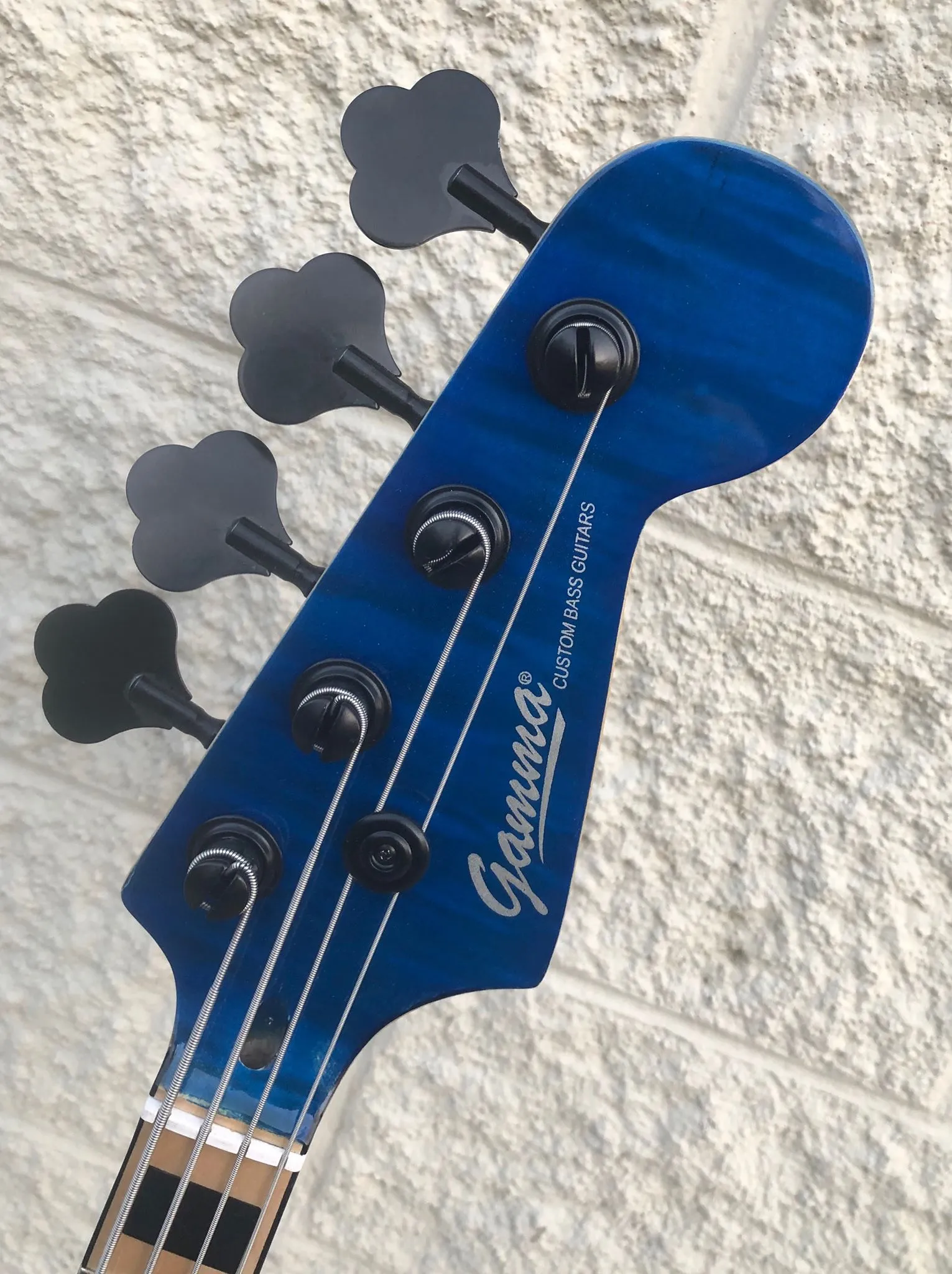GAMMA [SOLD] Custom H19-01, Kappa Model, Quilted Flame Blue