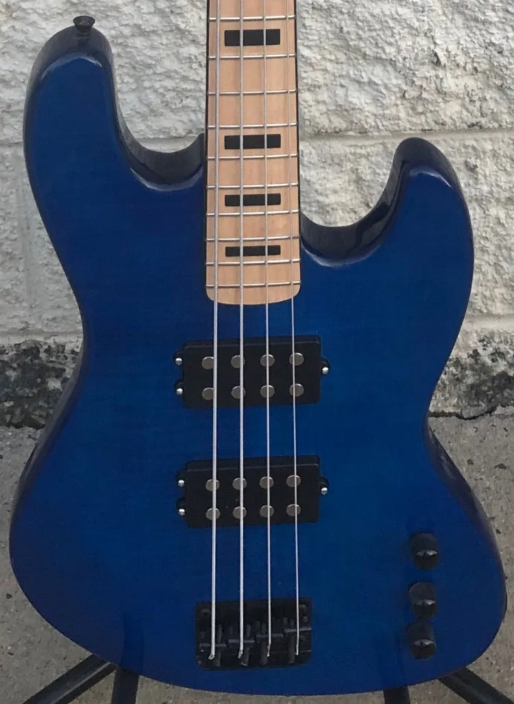 GAMMA [SOLD] Custom H19-01, Kappa Model, Quilted Flame Blue