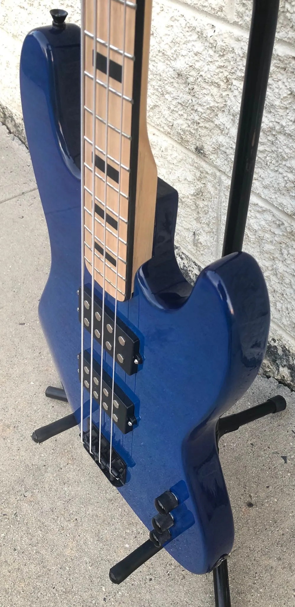 GAMMA [SOLD] Custom H19-01, Kappa Model, Quilted Flame Blue