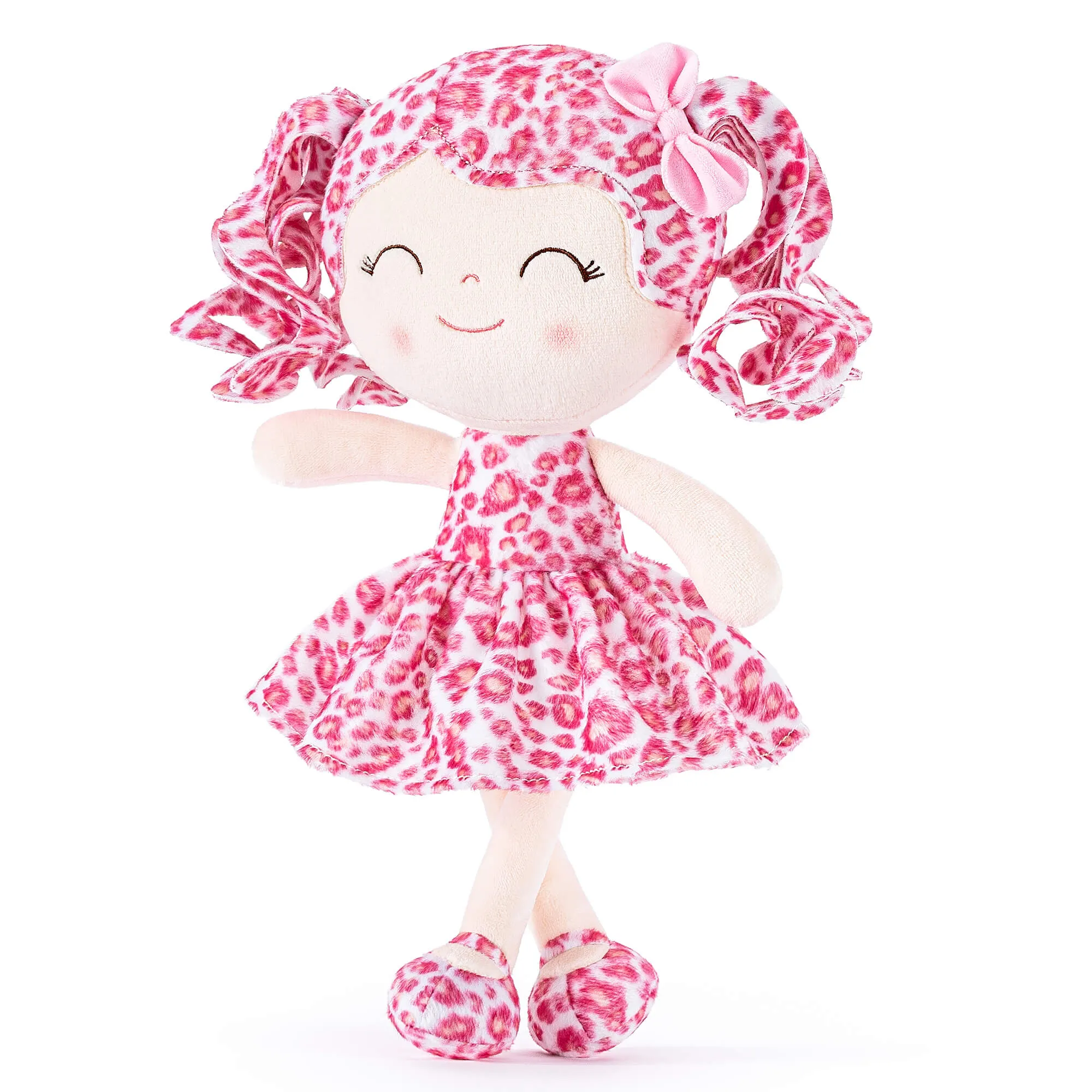 Gloveleya 12-inch Personalized Plush Jungle Animal Doll Series
