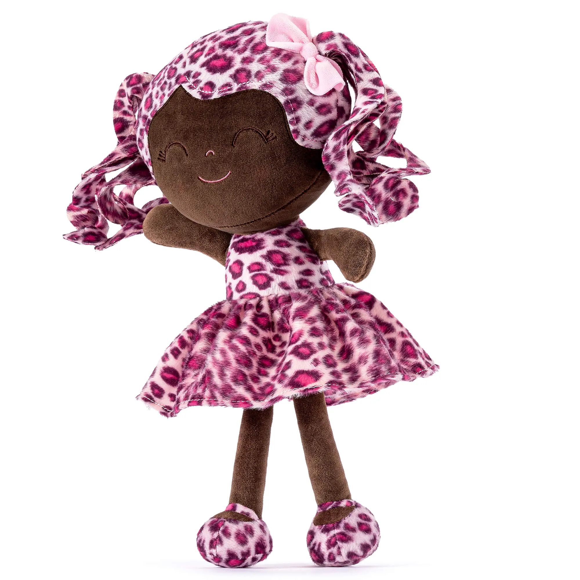 Gloveleya 12-inch Personalized Plush Jungle Animal Doll Series