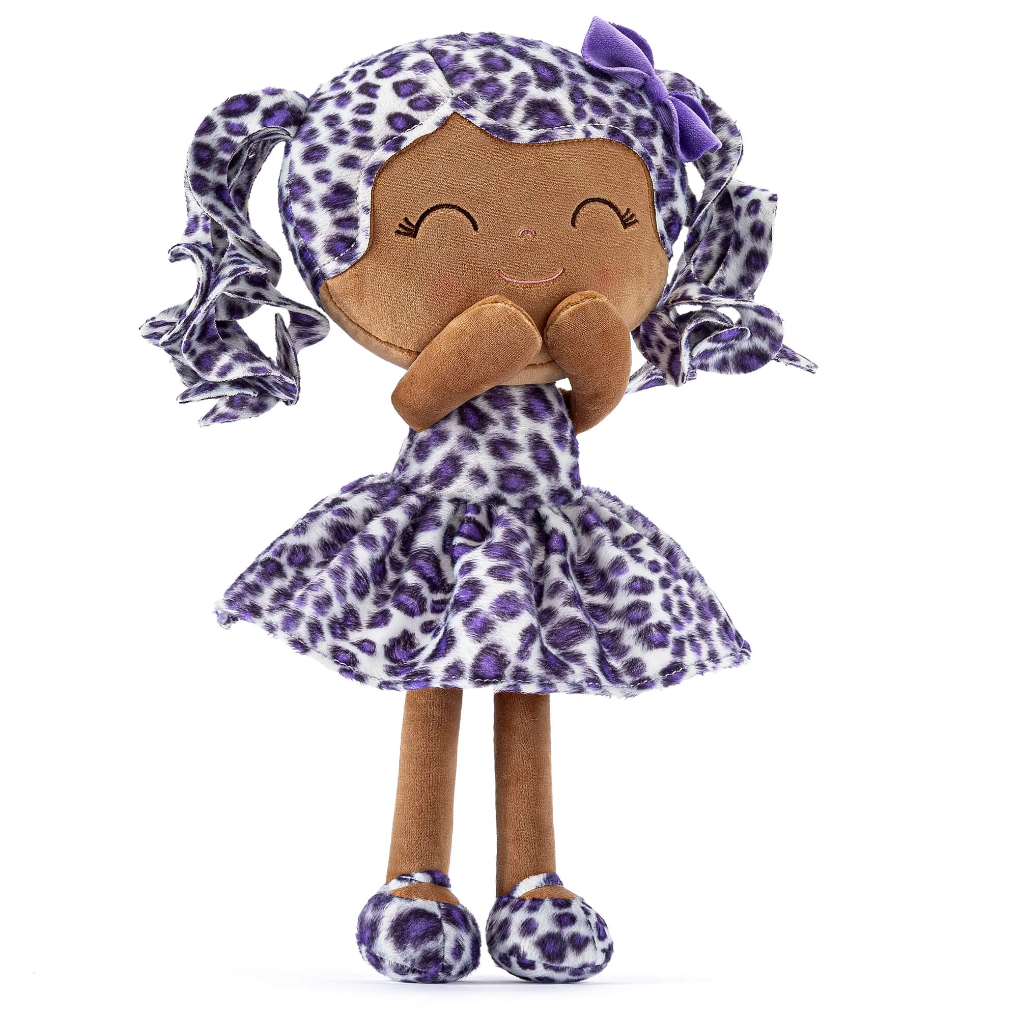 Gloveleya 12-inch Personalized Plush Jungle Animal Doll Series