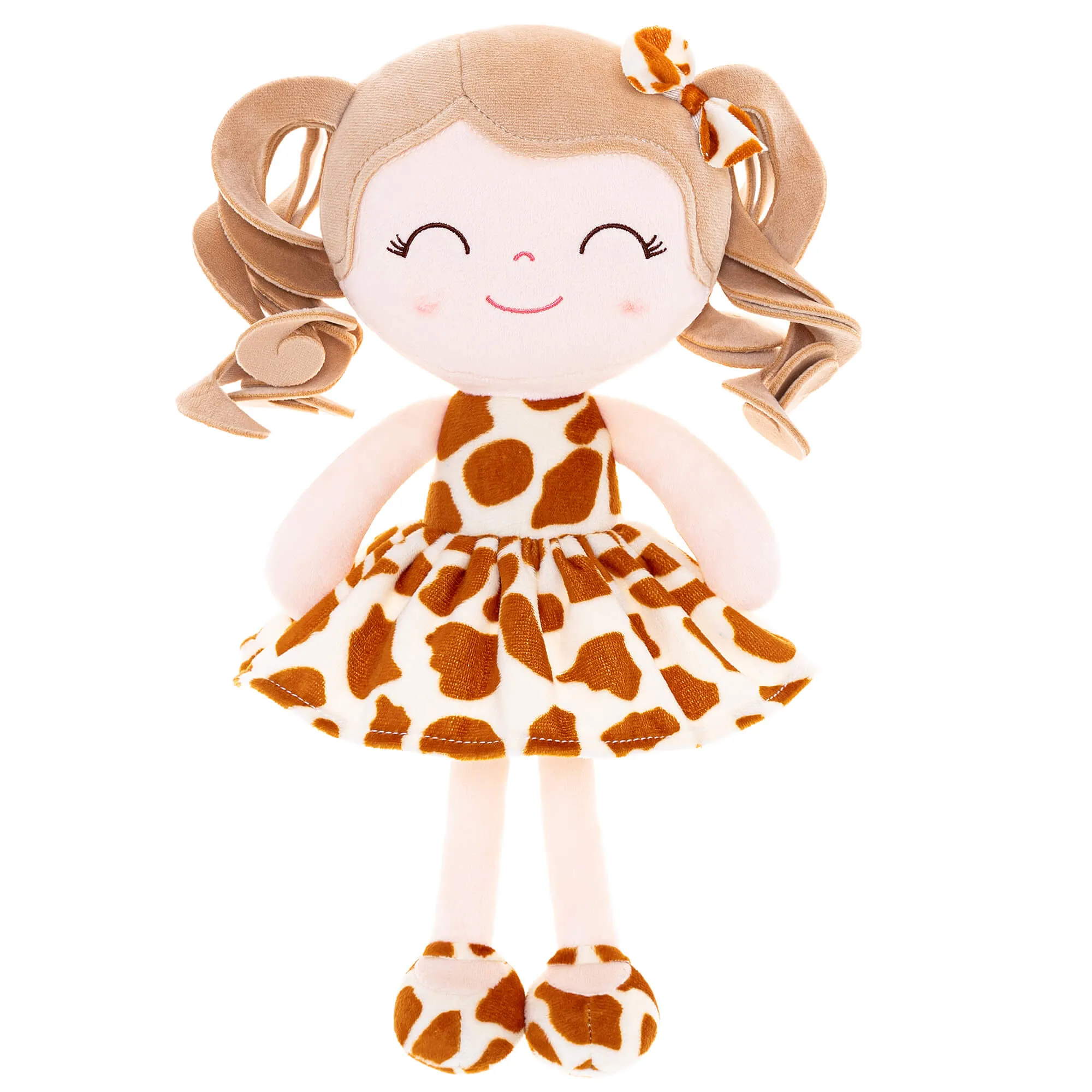 Gloveleya 12-inch Personalized Plush Jungle Animal Doll Series