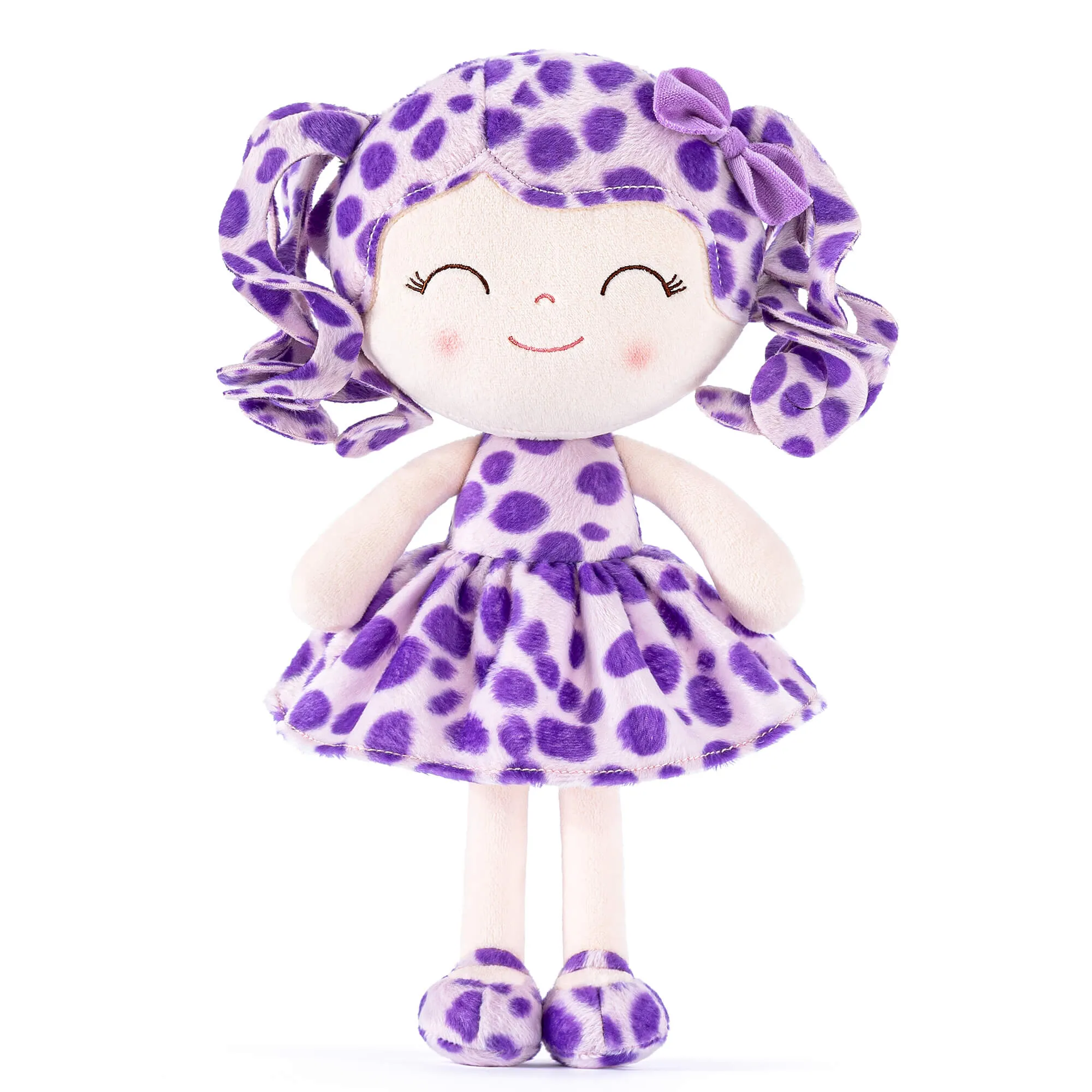 Gloveleya 12-inch Personalized Plush Jungle Animal Doll Series
