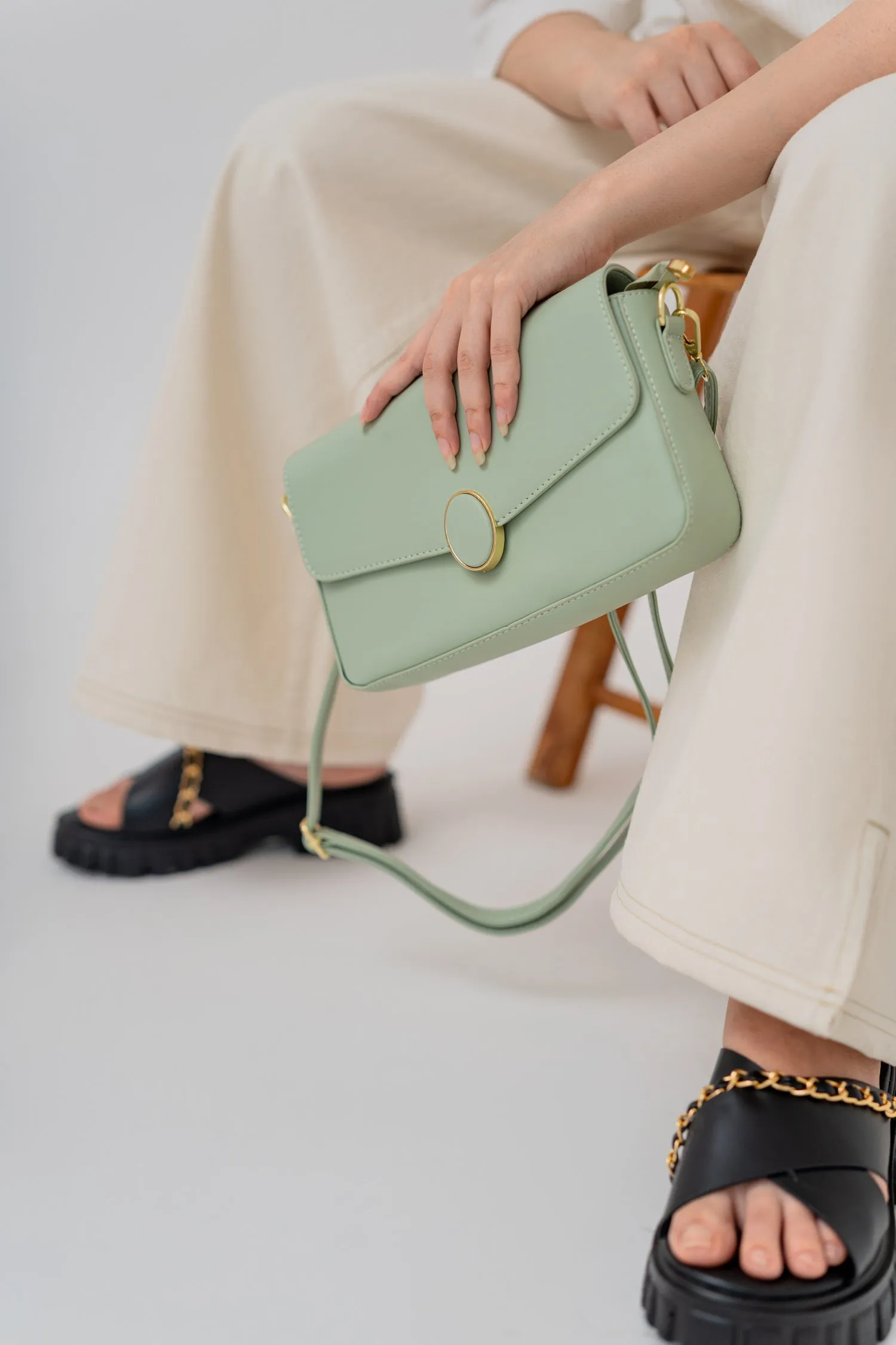 Green Shoulder Bag