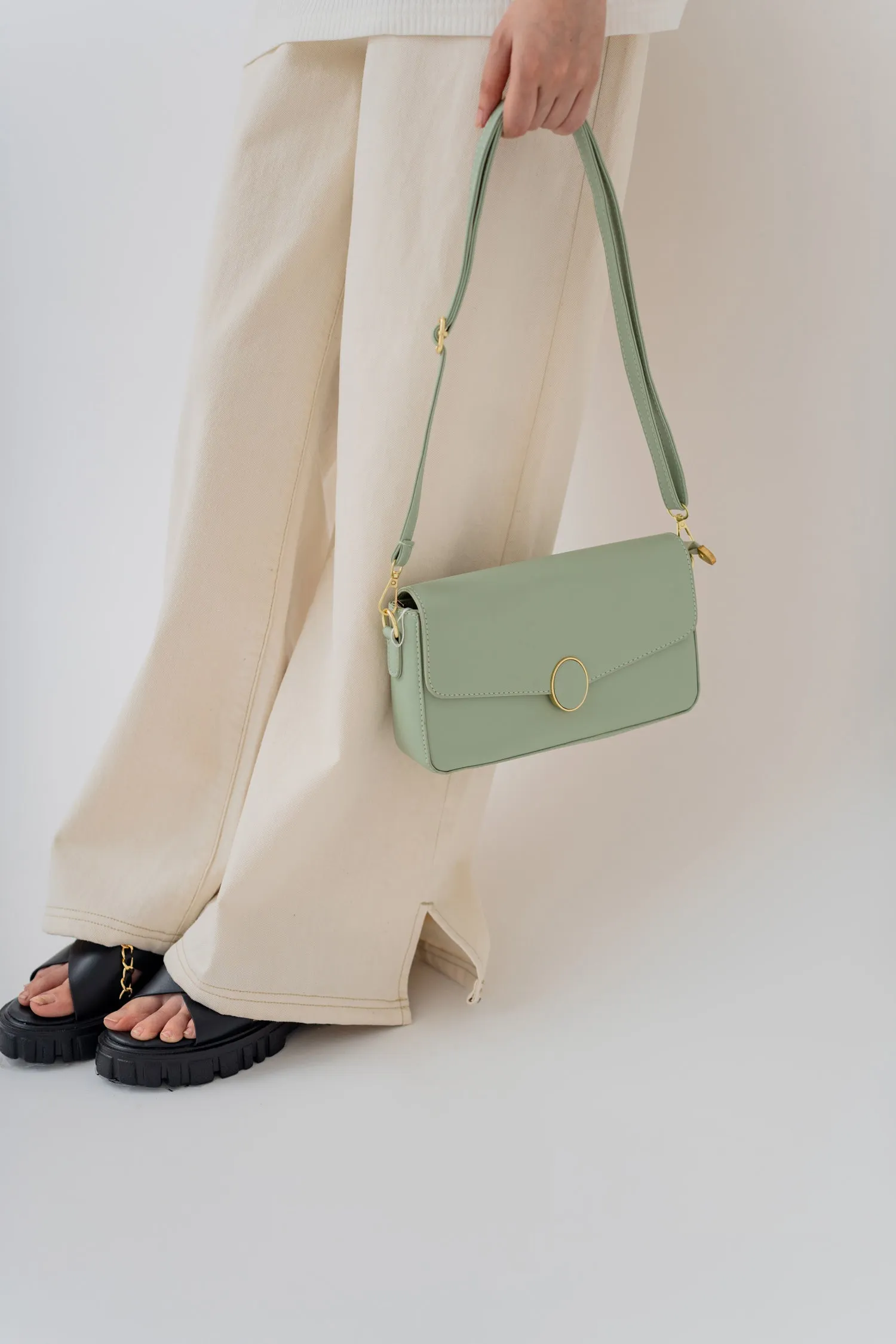 Green Shoulder Bag