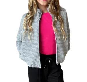 Grey Textured Jacket..