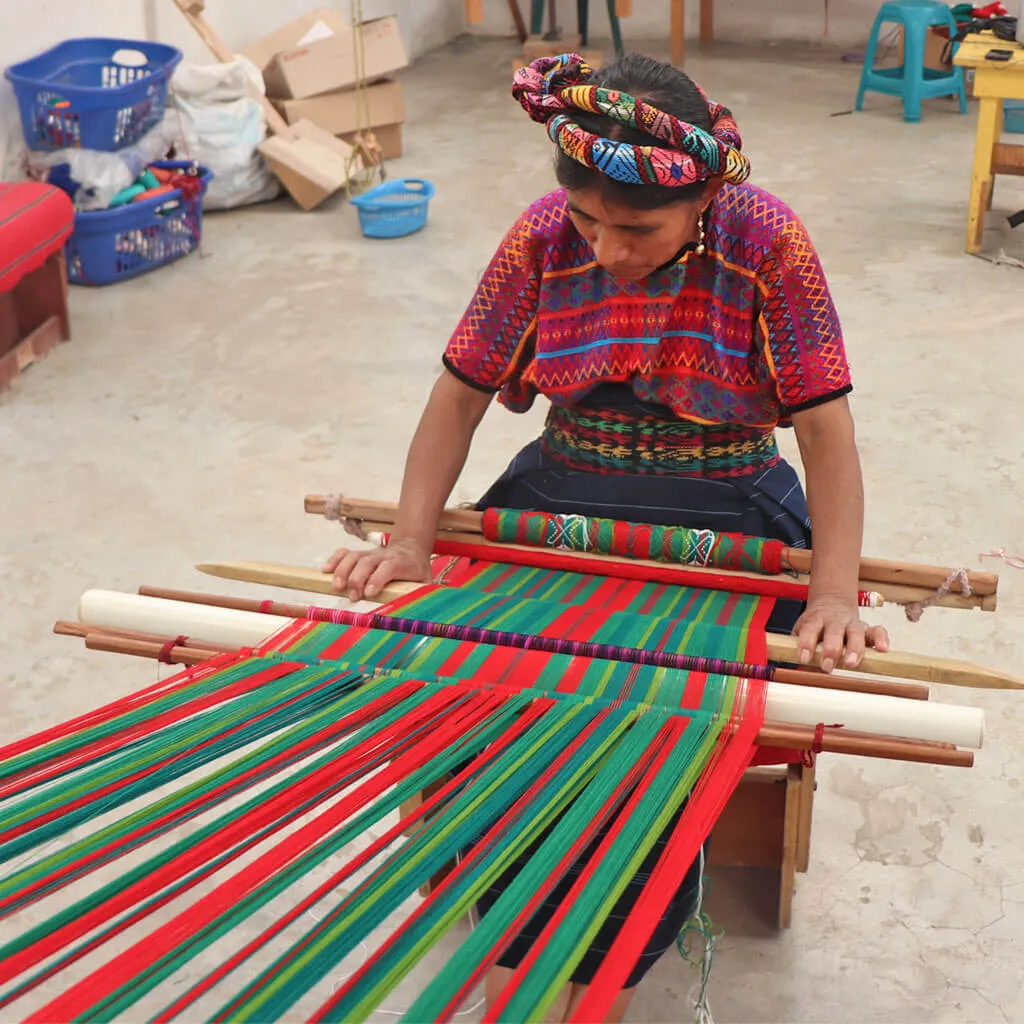 Guatemala Hand woven Christmas Table Runner