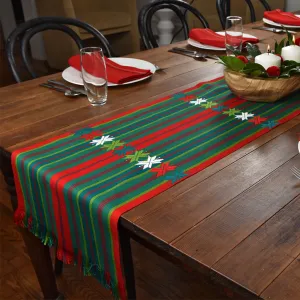 Guatemala Hand woven Christmas Table Runner